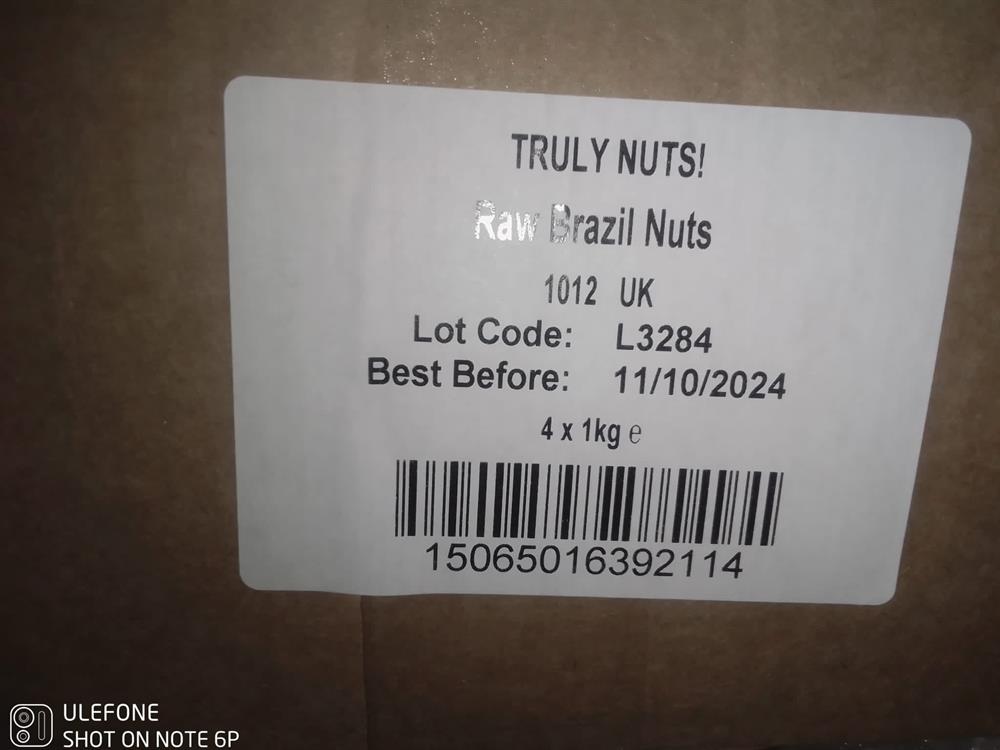 Raw Whole Brazil Nuts