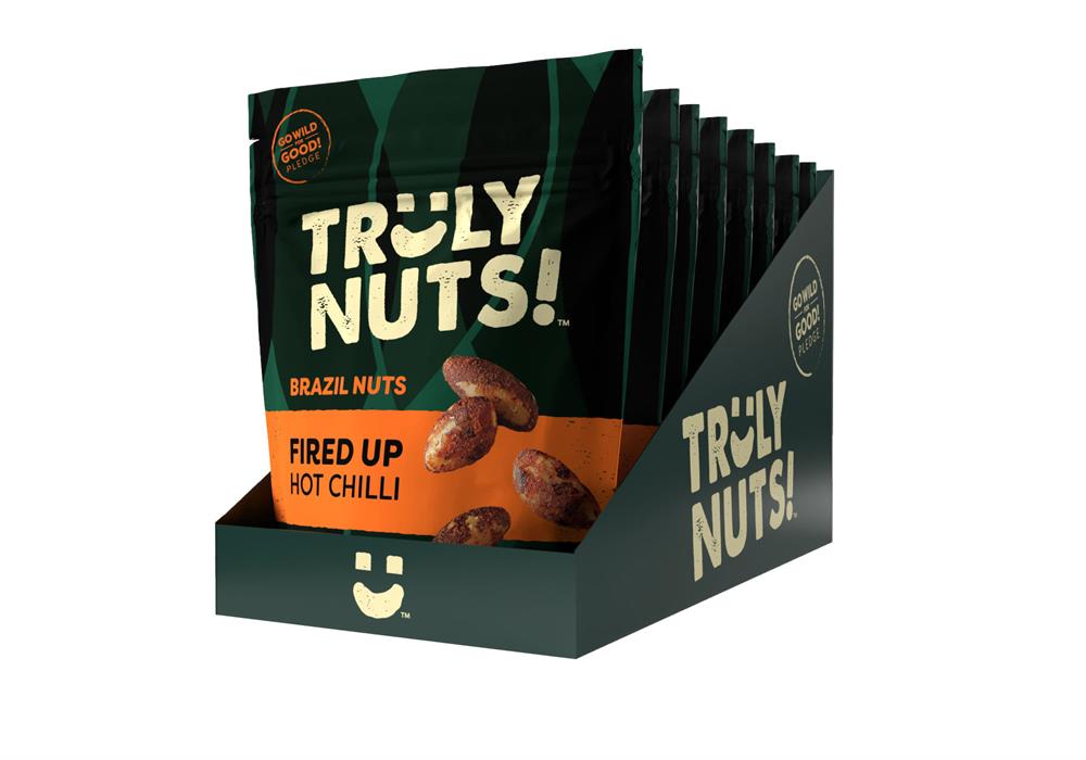 Hot Chilli Brazil Nuts (Pack of 8)