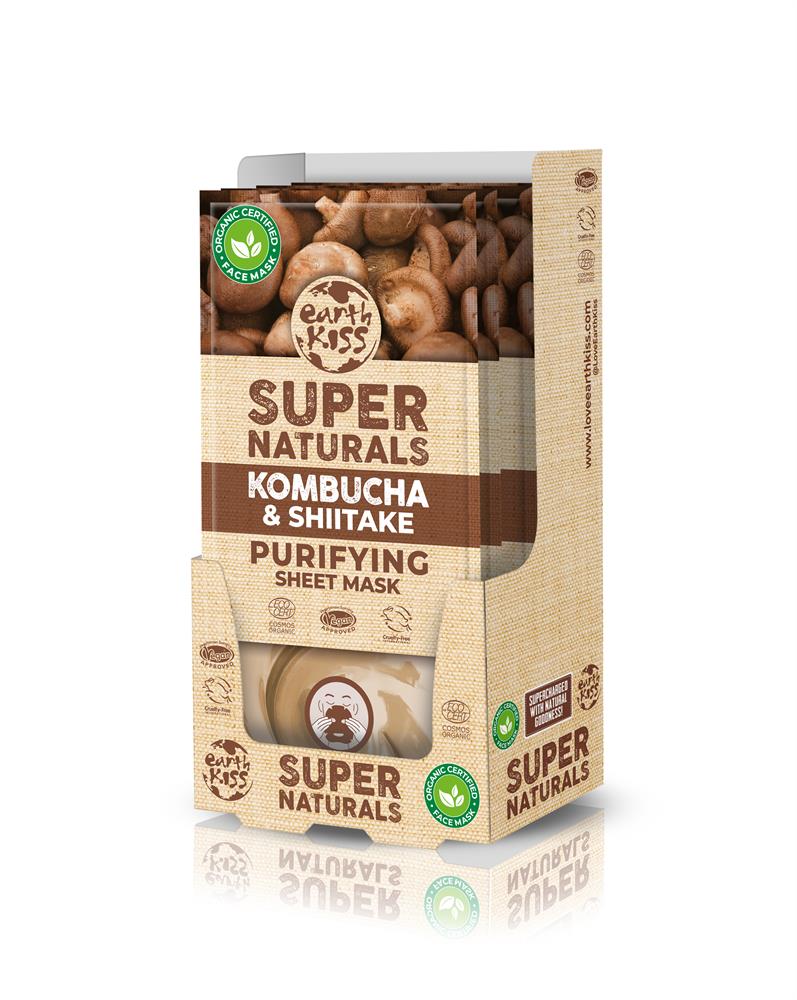 Kombucha and Shitake Mask (Pack of 4)