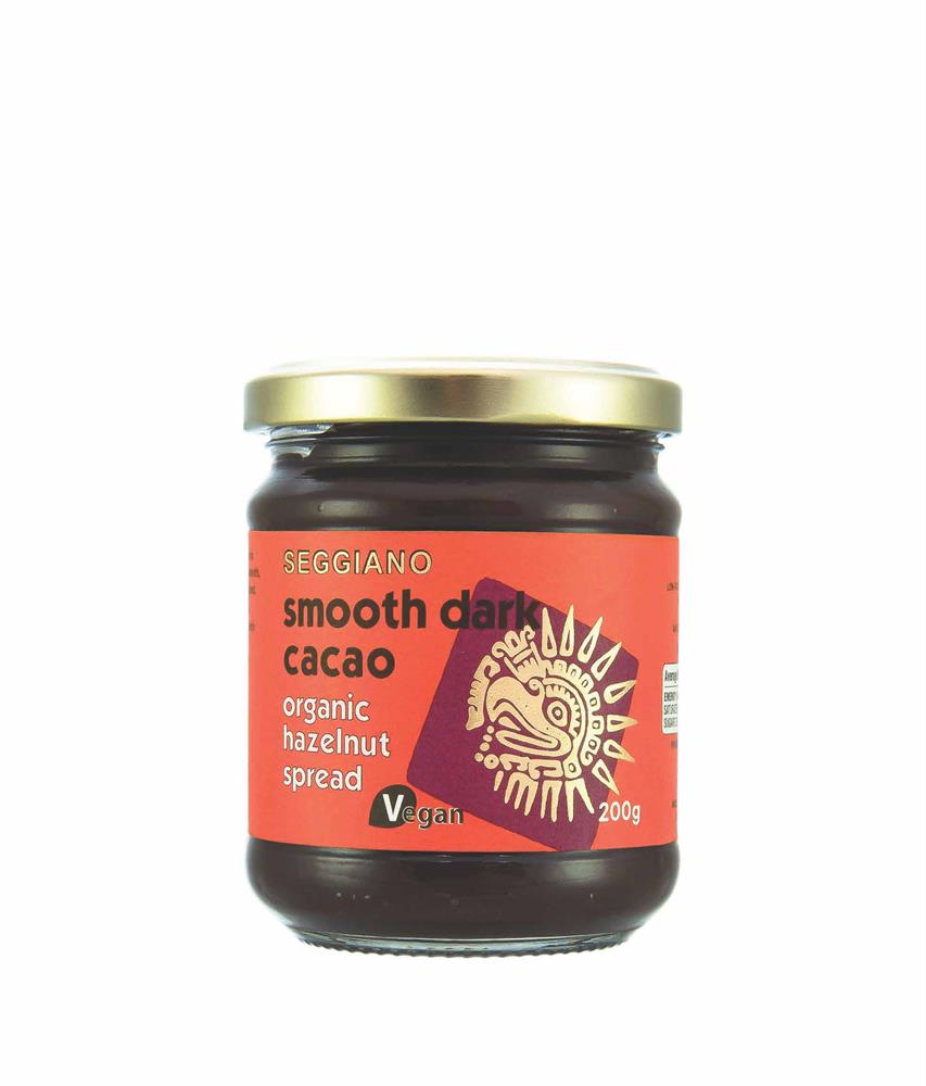 Organic Smooth Dark Cacao Hazelnut Spread 200g