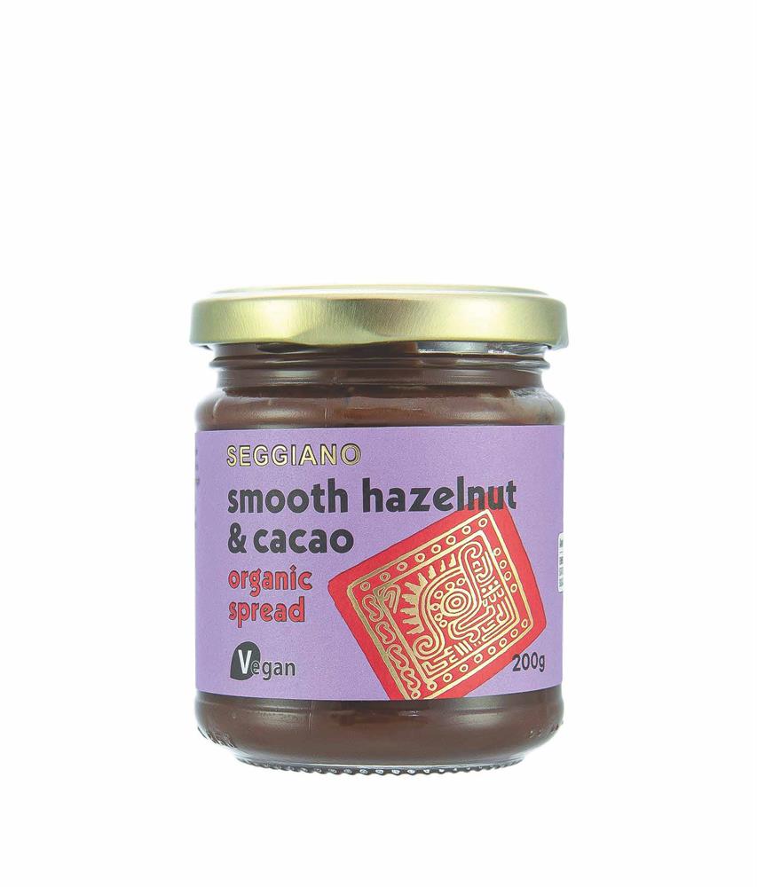 Organic Smooth Hazelnut & Cacao Spread 200g